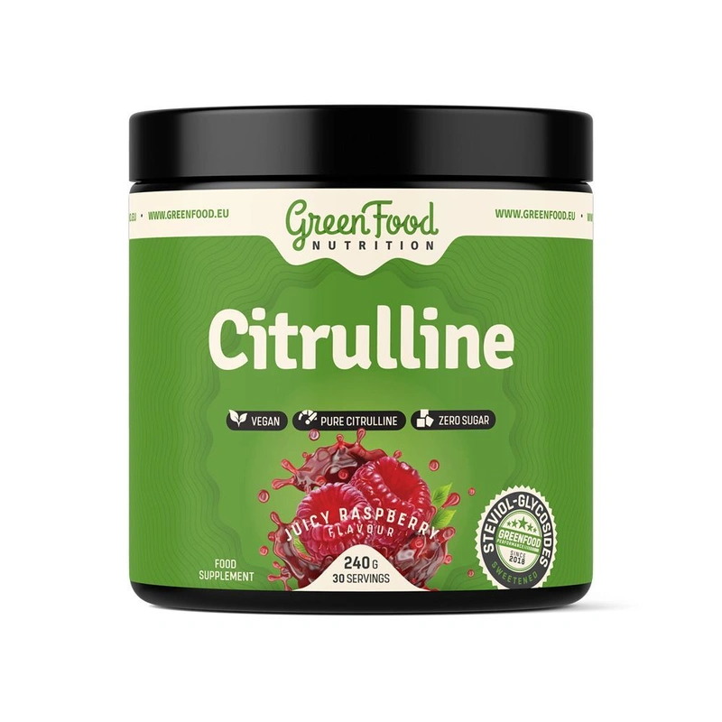 GreenFood Nutrition Citrulline juicy raspberry 240 g
