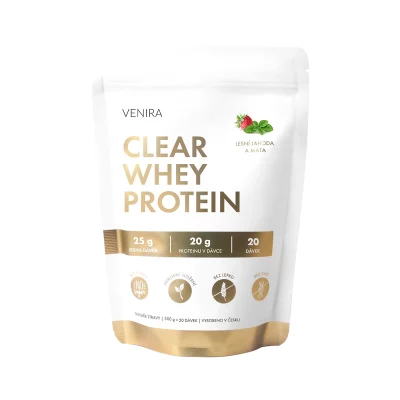 Venira Clear whey protein / proteinová limonáda jahoda-máta 500 g