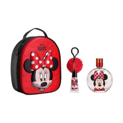 Disney Minnie Toaletní voda 100 ml a Lesk na rty kosmetický batůžek