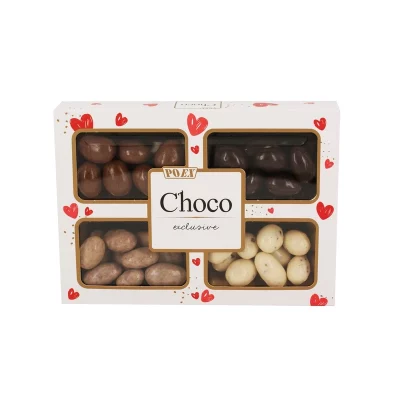 POEX Choco exclusive směs mandlí v čokoládách 200 g