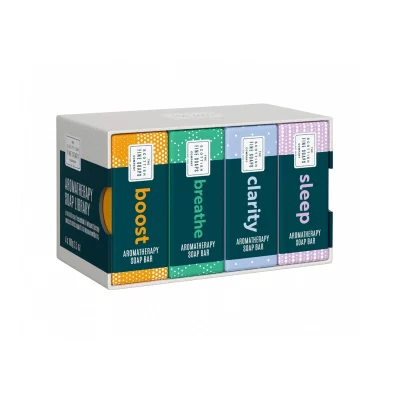 Scottish Fine Soaps Sada aromaterapeutických mýdel 4x100 g