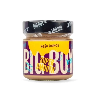 BIG BOY Kešu Kokos Super Smooth 220 g