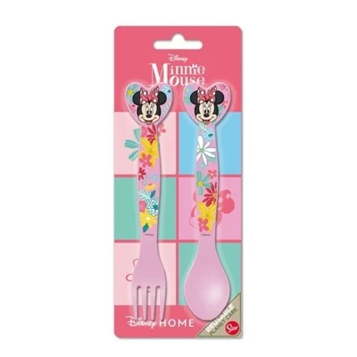 Vetro-Plus Dětský plastový příbor Minnie 2 ks