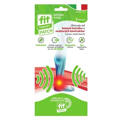 FIT Therapy Náplast na úlevu od bolesti kotník 3 ks