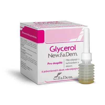 Glycerol Mikroklystýr pro dospělé 6x9 g