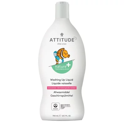 ATTITUDE Prostředek na nádobí pro děti bez vůně 700 ml