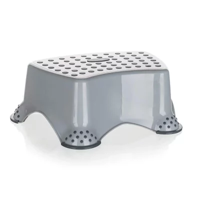 Keeeper 4kids Stolička - schůdek 40 x 28 x 14 cm šedá