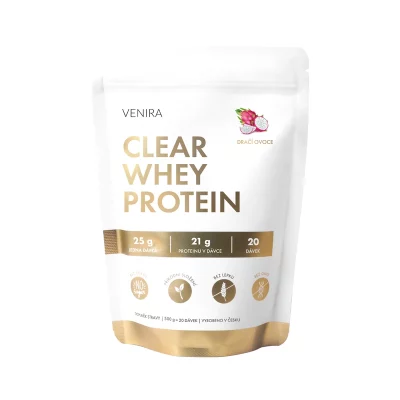Venira Clear whey protein / proteinová limonáda dračí ovoce 500 g