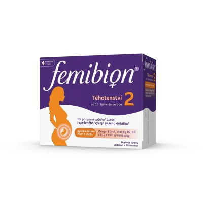 Femibion 2 Těhotenství 28 tablet + 28 tobolek