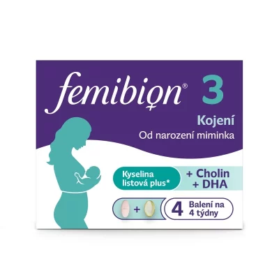 Femibion 3 Kojení 28 tablet + 28 tobolek