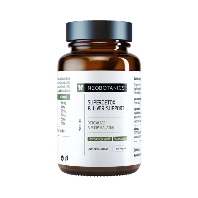 NEOBOTANICS Superdetox&Liver support 60 kapslí
