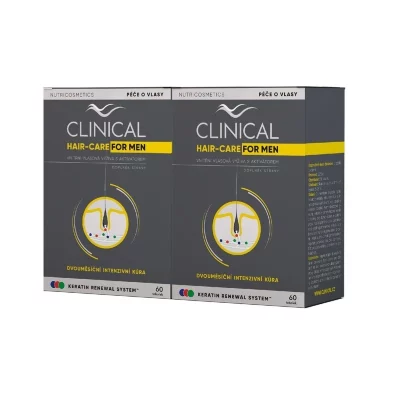 Clinical Hair-Care FOR MEN 4měsíční kúra 2x60 tobolek