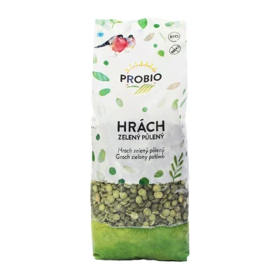 PROBIO Hrách zelený půlený BIO 500 g