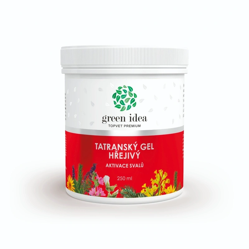Green idea Tatranský gel hřejivý 250 ml