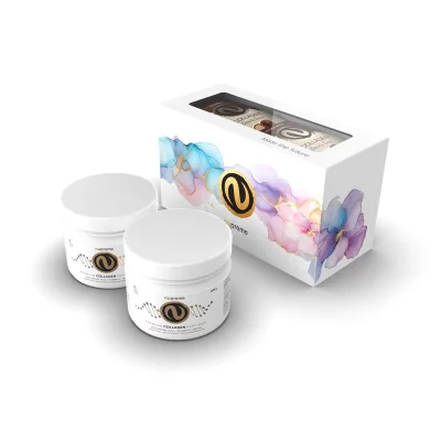 Nupreme Collagen Beauty Box kolagen 2x205 g + bonbony 2x80 g