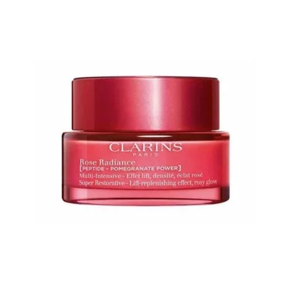 Clarins Super Restorative Rose Radiance vyhlazující krém 50 ml