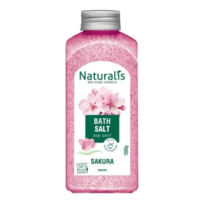 Naturalis Sůl do koupele Sakura 1000 g
