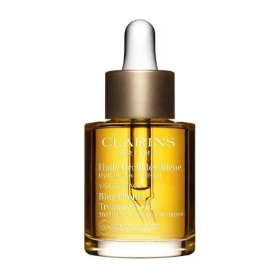 Clarins Blue Orchid Treatment Oil antioxidační pleťový olej s hydratačním účinkem 30 ml