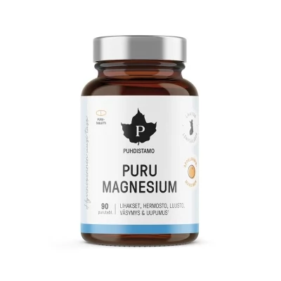 Puhdistamo Puru Magnesium 90 rozpustných tablet