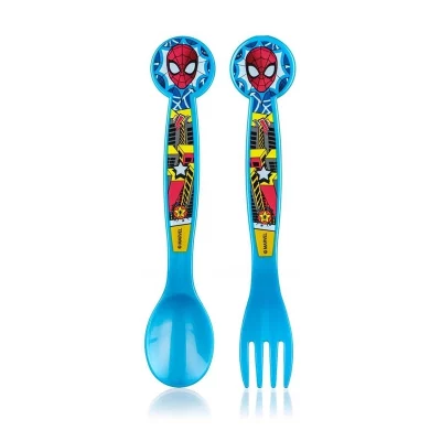 Vetro-Plus Dětský plastový příbor Spiderman 2 ks