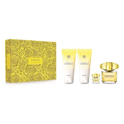 Versace Yellow Diamond dárkový set pro ženy 4 ks