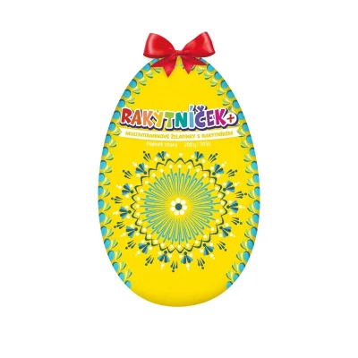 Rakytníček Multivitaminové želatinky s rakytníkem 50 ks žluté vejce