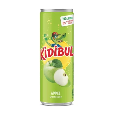 Kidibul Dětský šumivý nápoj 100% Jablko 250 ml