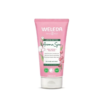 Weleda Aroma Spa Sprchový krém Pepper + Rose BIO 200 ml