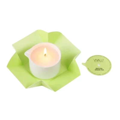 Vivalu Masážní svíčka matcha zelený čaj 100 ml