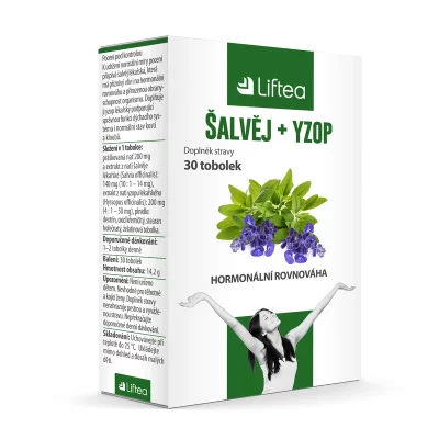 Liftea Šalvěj + yzop 30 tobolek