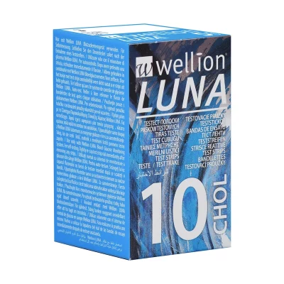 Wellion LUNA testovací proužky cholesterol 10 ks