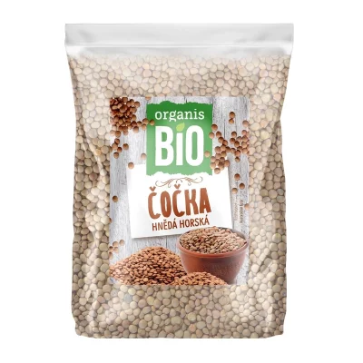 Organis Čočka hnědá horská BIO 500 g