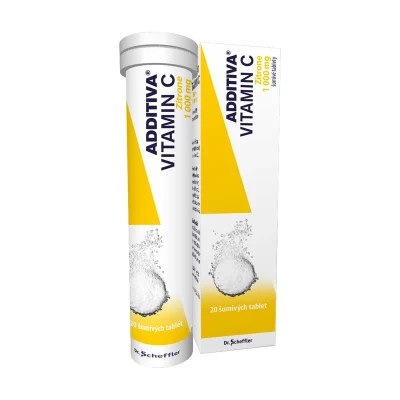 Additiva Vitamin C Zitrone 20 šumivých tablet