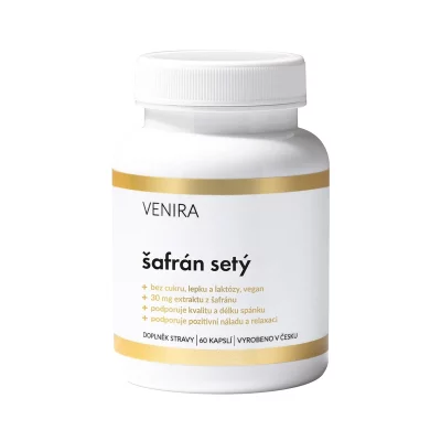 Venira Šafrán setý 60 kapslí
