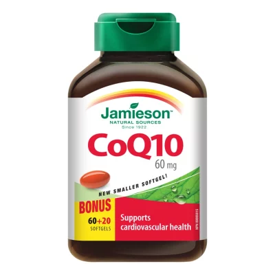 Jamieson Koenzym Q10 60 mg 60+20 tablet