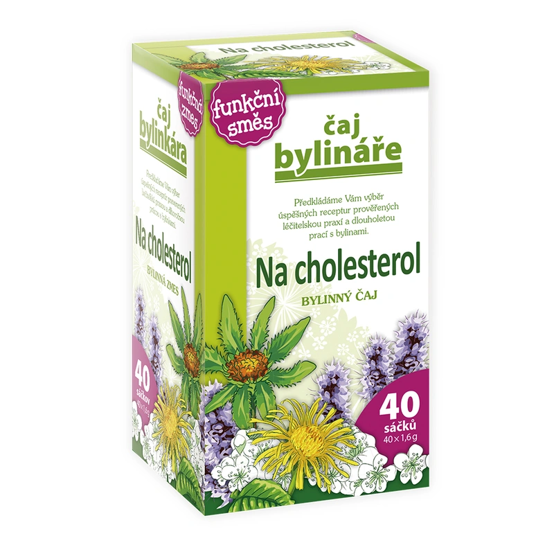 Čaj bylináře Na cholesterol nálevové sáčky 40x1,6 g