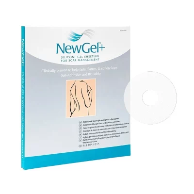 NewGel+ NG-320 Areola silikonová náplast na jizvy 2 ks průhledná