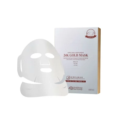 Gold Energy Snail Synergy 24 K Gold Mask Pore Care plátýnková maska 10 ks