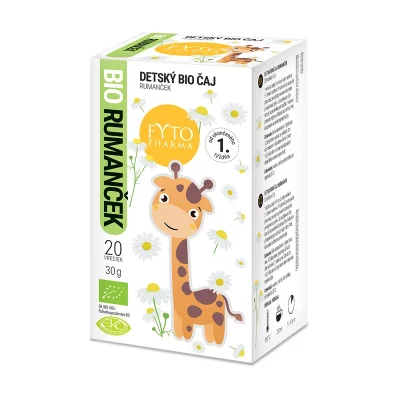 Fytopharma Dětský čaj heřmánek od 1. týdne BIO 20x1,5 g