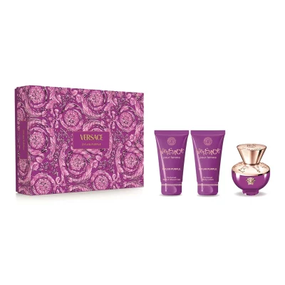 Versace Dylan Purple dárkový set pro ženy 3 ks