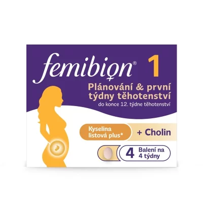 Femibion 1 Plánování a první týdny těhotenství 28 tablet