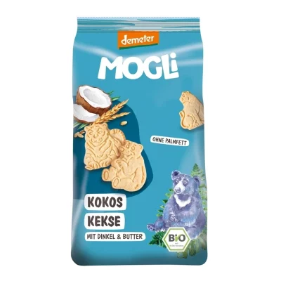 MOGLi BIO Kokosové sušenky 125 g
