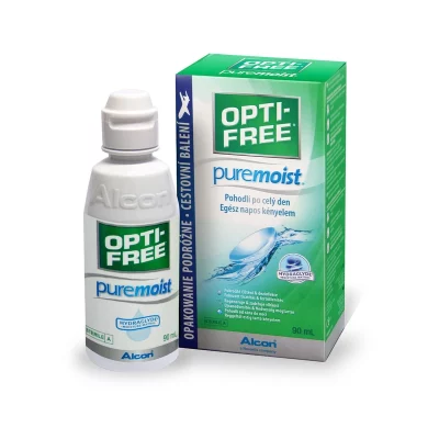 Opti free PureMoist roztok na kontaktní čočky 90 ml