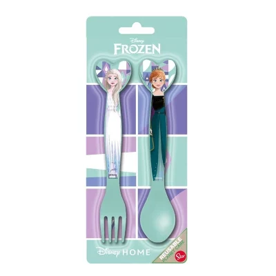 Vetro-Plus Dětský plastový příbor Frozen 2 ks