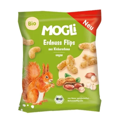 MOGLi BIO Arašídové křupky 30 g
