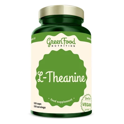 GreenFood Nutrition L-Theanine 120 kapslí