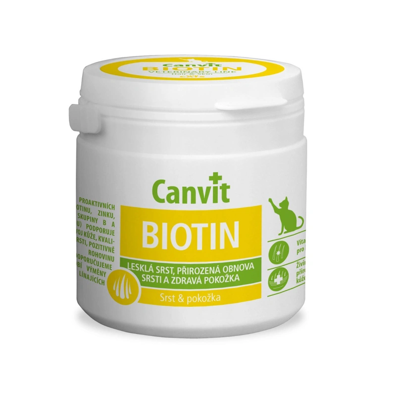 Canvit Biotin pro kočky 100 tablet