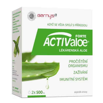 Barny´s ACTIValoe LÉKÁRENSKÁ ALOE 2x500 ml