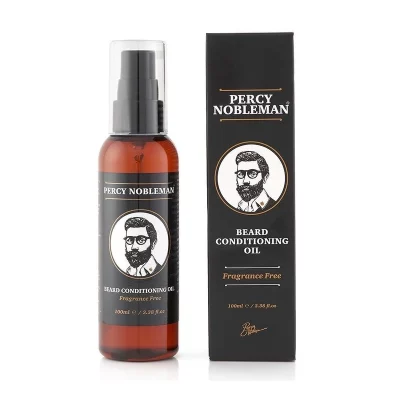 Percy Nobleman Pánský vyživující olejový kondicionér na vousy bez parfemace 100 ml