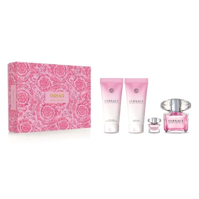 Versace Bright Crystal dárkový set pro ženy 4 ks